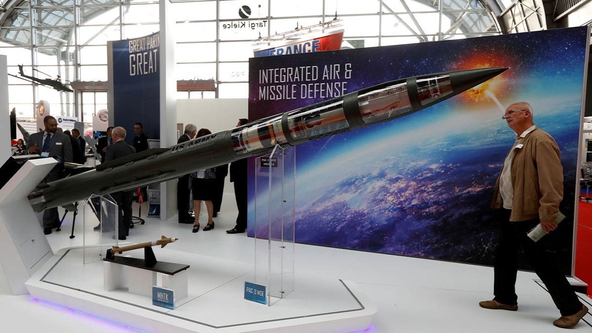 PAC-3 missile shown against a plain background.