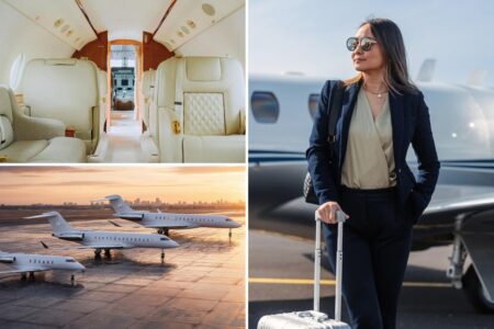 Sharing of posh private jets soars in US — allowing travelers to fly in luxury without forking out millions for own plane