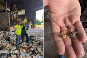Two heirloom rings accidentally lost in 20,000 pounds of NYC garbage — here’s how Sanitation helped recover them