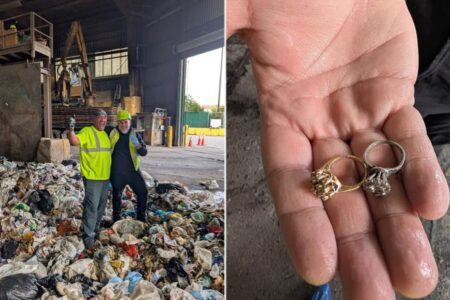 Two heirloom rings accidentally lost in 20,000 pounds of NYC garbage — here’s how Sanitation helped recover them
