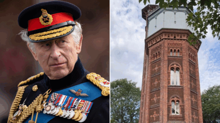 Rentals now allowed in historic water tower on King Charles’ Sandringham Estate where royals spend Christmas