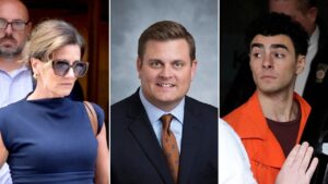 Brave widow of slain UnitedHealthcare CEO Brian Thompson comes face to face with Luigi Mangione for first time