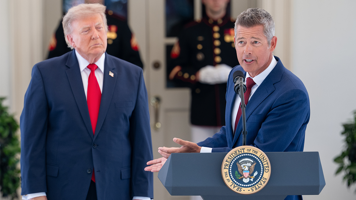 Donald Trump and Sean Duffy