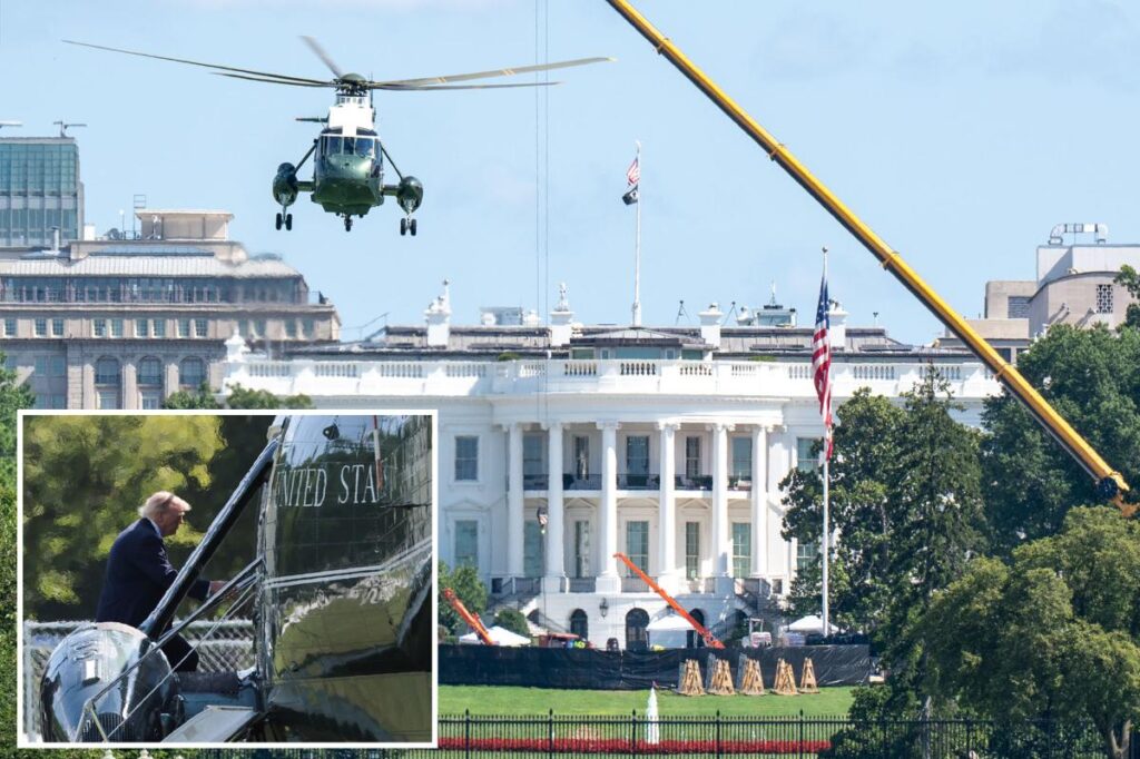 FAA investigating why commercial flights at DC airport weren’t stopped for Trump helicopter