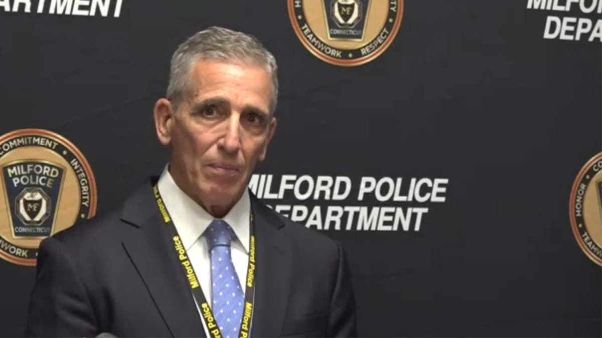 image shows Milford Police Chief