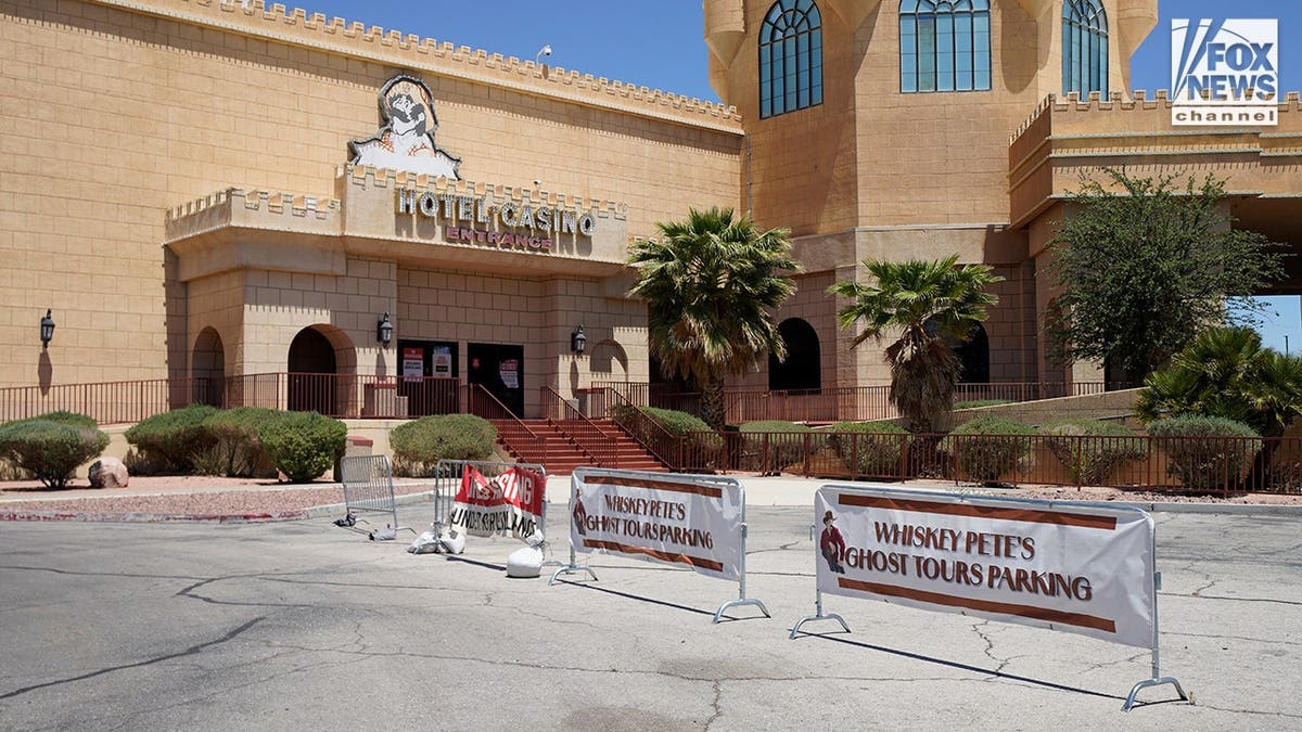 Whiskey Pete's casino and hotel building in Primm, Nevada