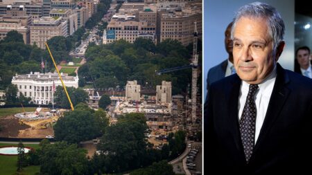 Philadelphia DA says he’ll keep piece of Trump’s White House ballroom ‘after we all blow it up’