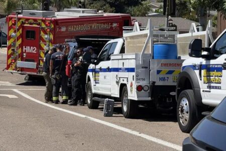 Bomb squad locks down California street after bottles with ‘biohazard’ and ‘top secret’ markings found