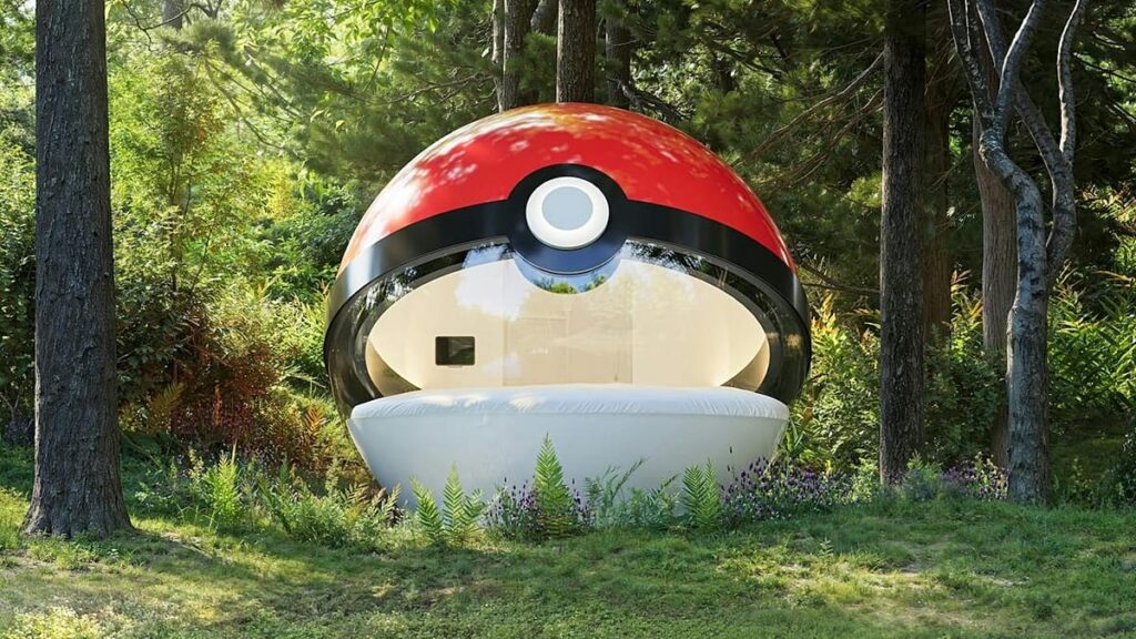 A Poké Ball-shaped hotel just opened in Japan