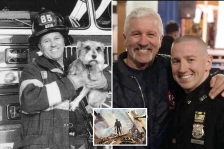 Exclusive | NYPD detective lost FDNY dad to battle with 9/11-related cancer — days after honoring his fallen brothers