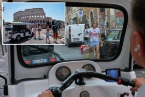 Romans on ‘last straw’ to crack down on golf cart ‘invasion’ in Italy’s capital: ‘Being held hostage’