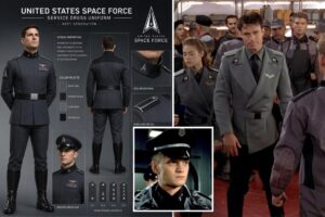 Trump reveals new Space Force uniforms inspired by ‘Starship Troopers’ Trump reveals new Space Force uniforms inspired by ‘Starship Troopers’