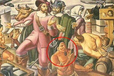Bizarre ‘smartphone’ conspiracy targets 1937 painting — but historians offer simple explanation