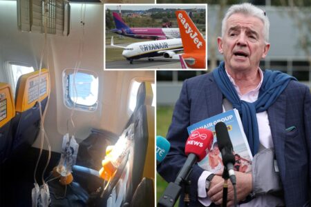 Ryanair boss’ wild rant disputes that passenger was sucked out window — then compares other airlines to ‘rapists’
