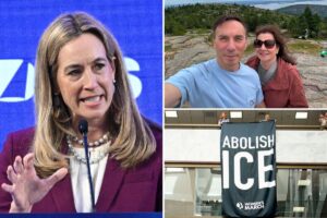 Dem. NJ Gov. Mikie Sherrill blasted for ‘sanctuary’ policies after illegal immigrant fleeing ICE crashes into  mayor’s wife