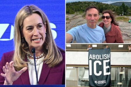 Dem. NJ Gov. Mikie Sherrill blasted for ‘sanctuary’ policies after illegal immigrant fleeing ICE crashes into  mayor’s wife