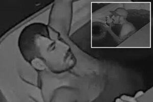 ‘Infatuated’ weirdo seen ‘intensely interacting’ with a rubber duck in stranger’s hot tub
