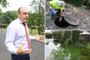 Borough President Vito Fossella rips NYC for Staten Island’s sewage-tainted lake