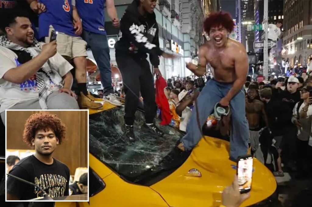 Florida man Saul Vargas justifies smashing NYC taxi during Knicks celebration because ‘it was my birthday’ Florida man Saul Vargas justifies smashing NYC taxi during Knicks celebration because ‘it was my birthday’