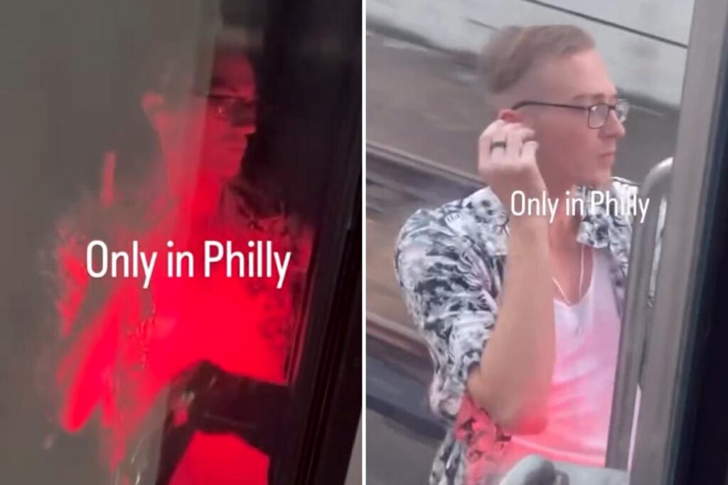 Philadelphia loon hangs from moving train, sparking probe: ‘Thin line of life and death’ Philadelphia loon hangs from moving train, sparking probe: ‘Thin line of life and death’