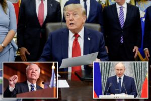 Trump signs Lindsey Graham’s Russia sanctions bill into law