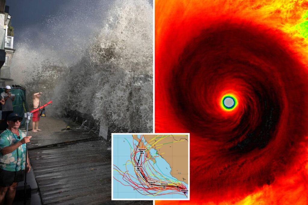 Monster hurricane baffles experts as ‘spaghetti model’ shows beast barrelling toward several US states, what happens if it hits California? Monster hurricane baffles experts as ‘spaghetti model’ shows beast barrelling toward several US states, what happens if it hits California?