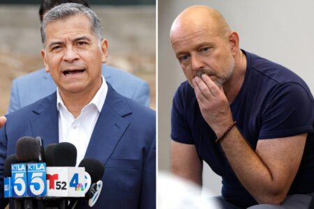 Alarming new poll shows gap widening even further between Steve Hilton and Xavier Becerra