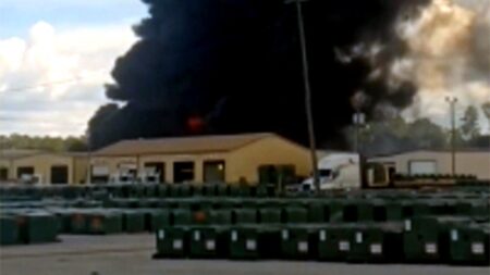 Massive chemical fire erupts at electrical transformer plant in Mississippi, forcing evacuation