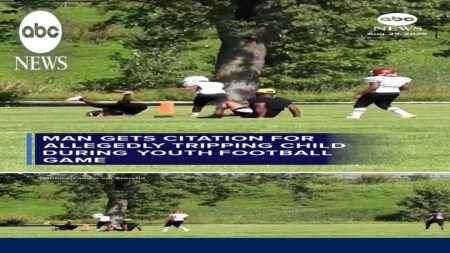 Man gets citation for allegedly tripping child during youth football game Man gets citation for allegedly tripping child during youth football game