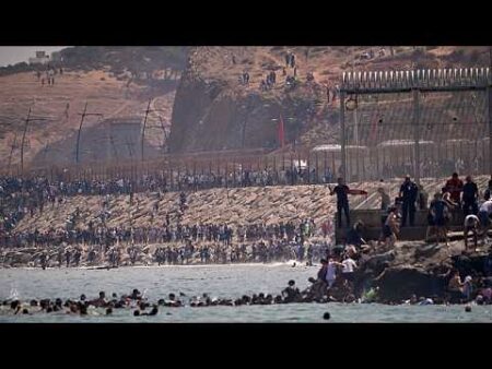 Spanish police chief denies existence of report blaming Morocco for Ceuta migrant crossings Spanish police chief denies existence of report blaming Morocco for Ceuta migrant crossings