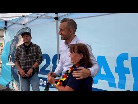 Final sprint before Saxony-Anhalt vote: AfD campaigns at ‘family festival’ in Magdeburg