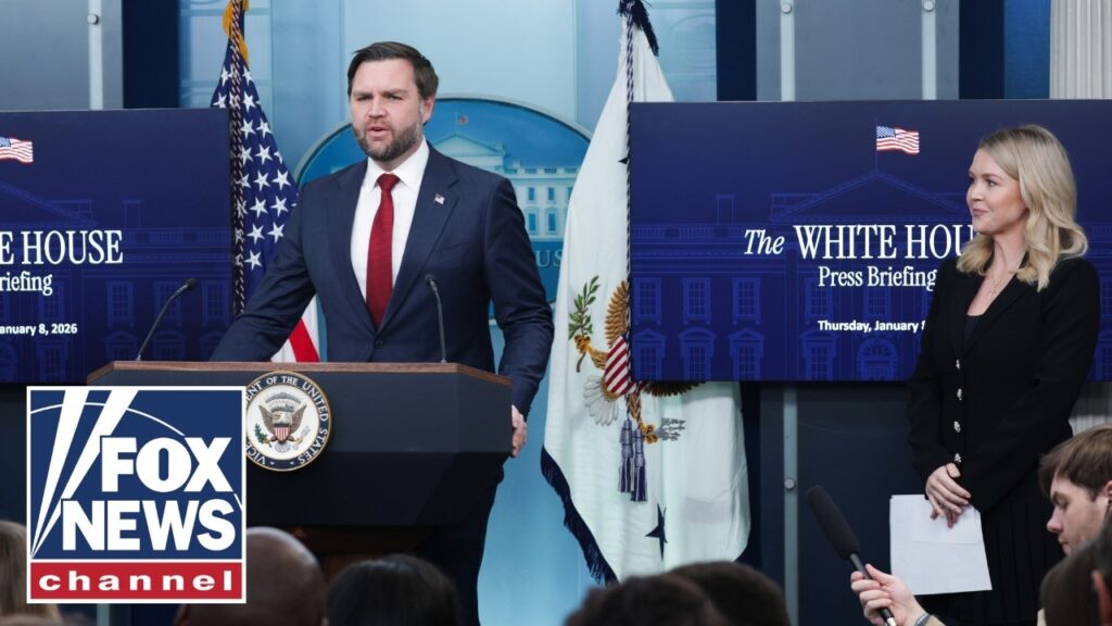 JD Vance promises to continue Leavitt’s legacy with ‘non-legacy’ media