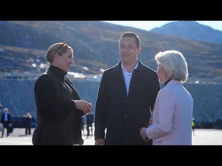 EU chief von der Leyen heads to Greenland in show of support for the island