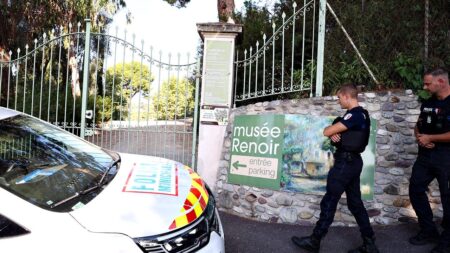 Art heist thieves make off with Renoir paintings worth millions from museum on French Riviera