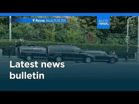 Latest news bulletin | September 5th, 2026 – Evening Latest news bulletin | September 5th, 2026 – Evening