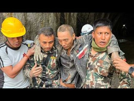 Two people pulled alive by Nepal’s search and rescue team 10 days after devastating flash floods