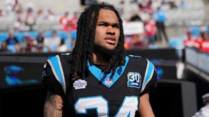 Panthers Optimistic Jonathon Brooks Plays Against Bears Despite Practice Absence Panthers Optimistic Jonathon Brooks Plays Against Bears Despite Practice Absence