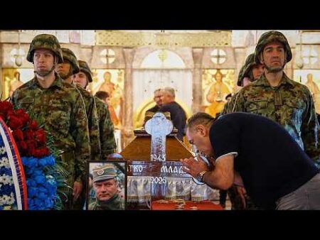 Thousands attend Bosnian Serb war criminal’s funeral in Belgrade despite EU warnings Thousands attend Bosnian Serb war criminal’s funeral in Belgrade despite EU warnings