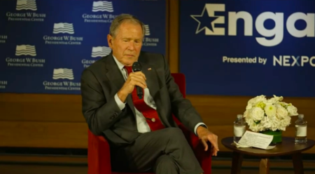 George W Bush recalls moment with Derek Jeter before nerve-wracking pitch at Yankee Stadium after 9/11