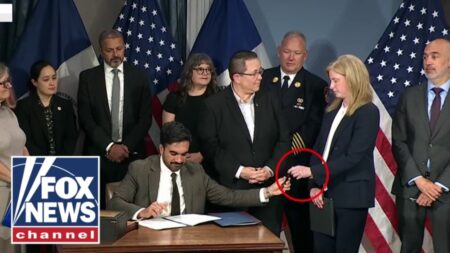 ‘It is ABHORRENT!’: Mamdani skewered on 9/11 ceremonial pen controversy