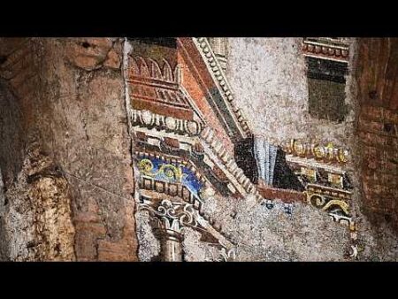 Roman revelation: Biggest ancient monumental wall mosaic unveiled after 2,000 years Roman revelation: Biggest ancient monumental wall mosaic unveiled after 2,000 years