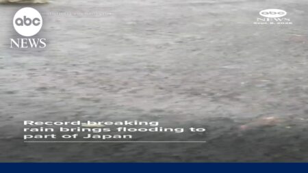 Record-breaking rain brings flooding to part of Japan Record-breaking rain brings flooding to part of Japan