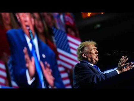 Republican convention: Trump defends Iran war, attacks Democrats and promises voters cash