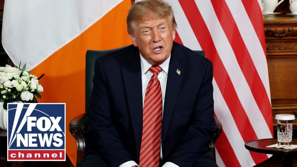 Trump ‘MAKES WAVES’ in Ireland on ‘deeply divided’ topic