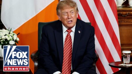 Trump ‘MAKES WAVES’ in Ireland on ‘deeply divided’ topic