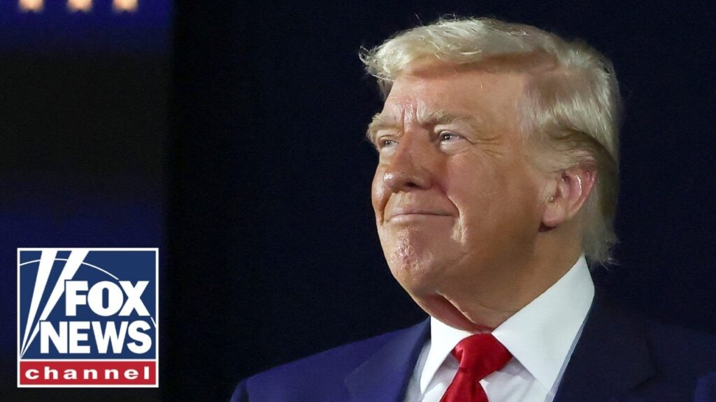Trump speaks during Ireland trip