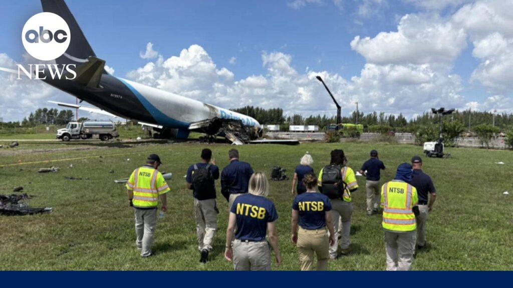NTSB to release cockpit recorder readout after deadly Amazon cargo plane crash