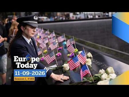 Europe Today: EU’s economy chief Dombrovskis on Euronews as 9/11 attacks mark 25 years