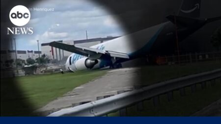 Amazon cargo plane crash fatalities were in van hit by jet