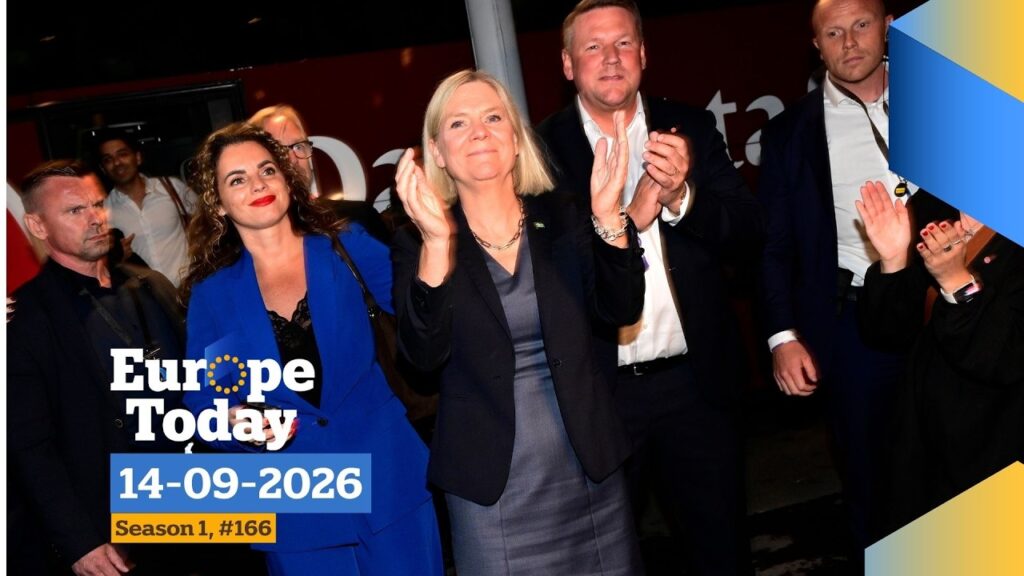 LIVE: Sweden edges toward centre-left rule as Trump ends Dublin visit | Europe Today #166